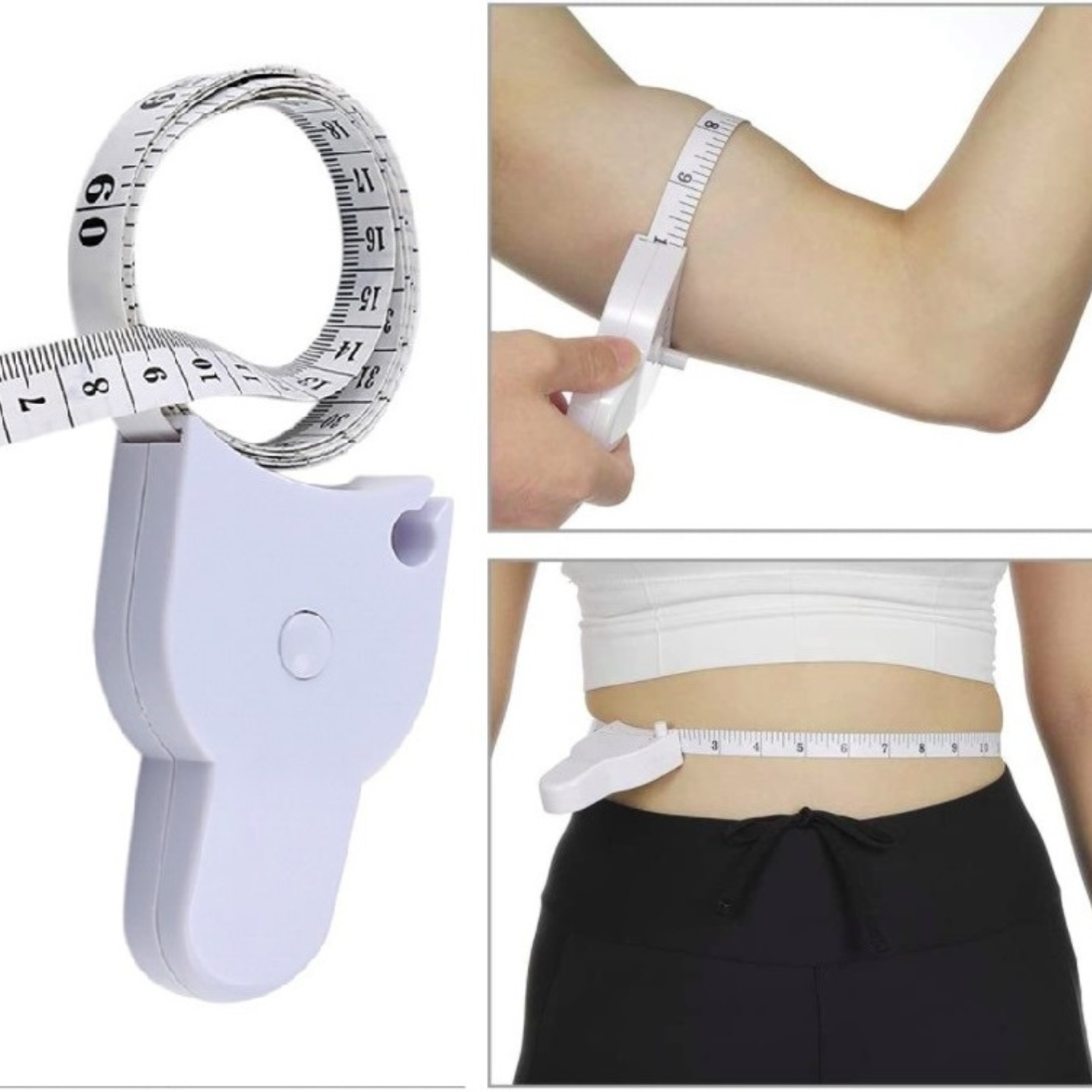 4 Pieces Body Tape Measure Body Measuring Tape Weight Loss